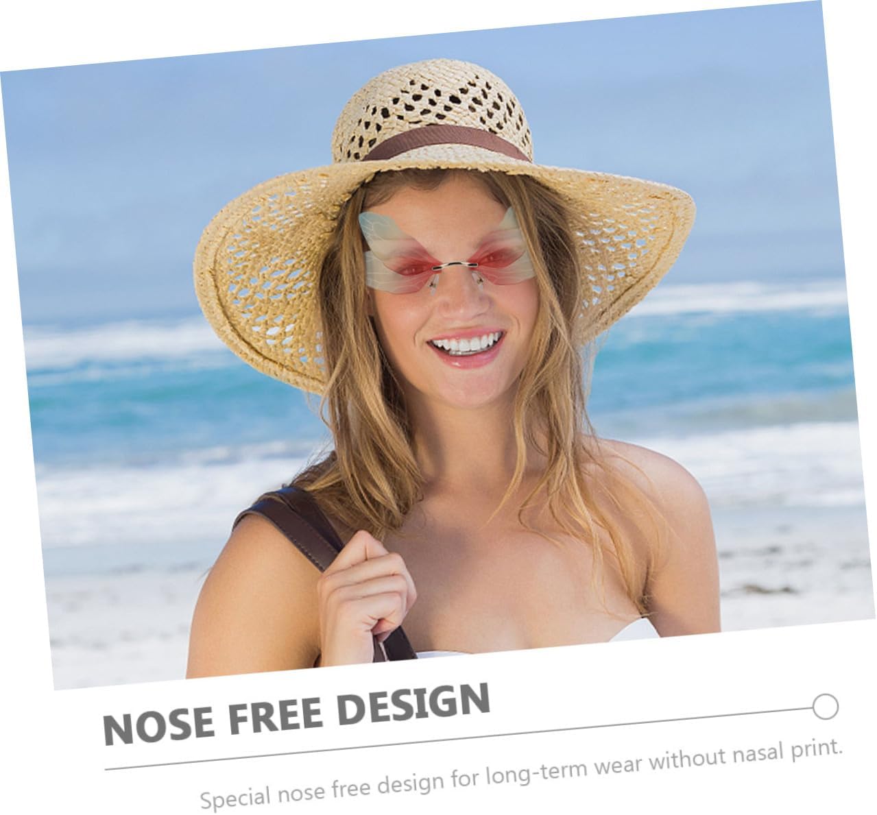 4Pairs Dragonfly Wing Sunglasses Unisex Irregular Fun Glasses for Parties Cosplay and Outdoor Activities Stylish - Image 9