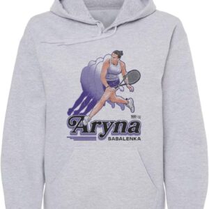 500 LEVEL Aryna Sabalenka Retro Men's Hoodie Sweatshirt