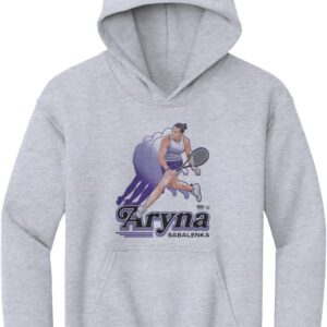 500 LEVEL Aryna Sabalenka Retro Youth Hoodie Sweatshirt