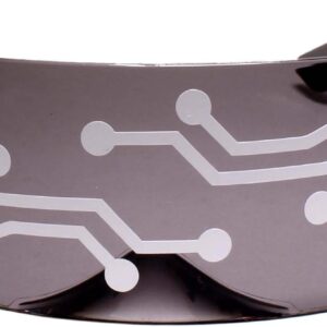 Bionic Cyborg Robot Tron Cosplay Party Rave Costume Futuristic Black Sun Glasses