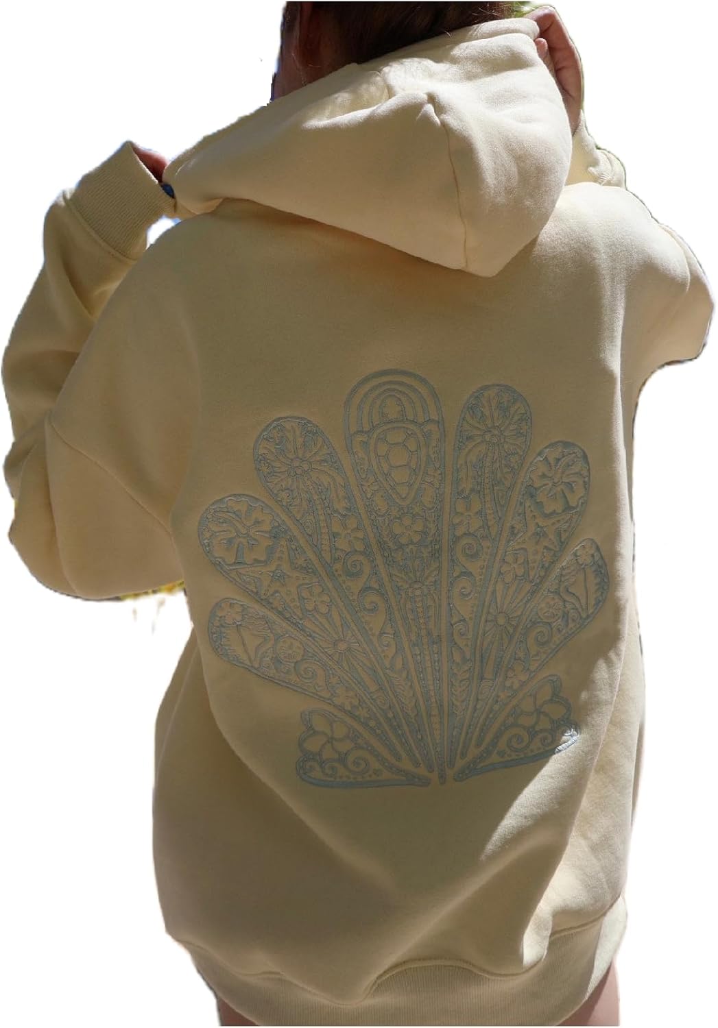 cochineal Preppy Embroidery Floral Hoodie for Teen Girl Women Oversized Hooded Sweatshirt Y2k Vintage Graphic Pullover Top - Image 21