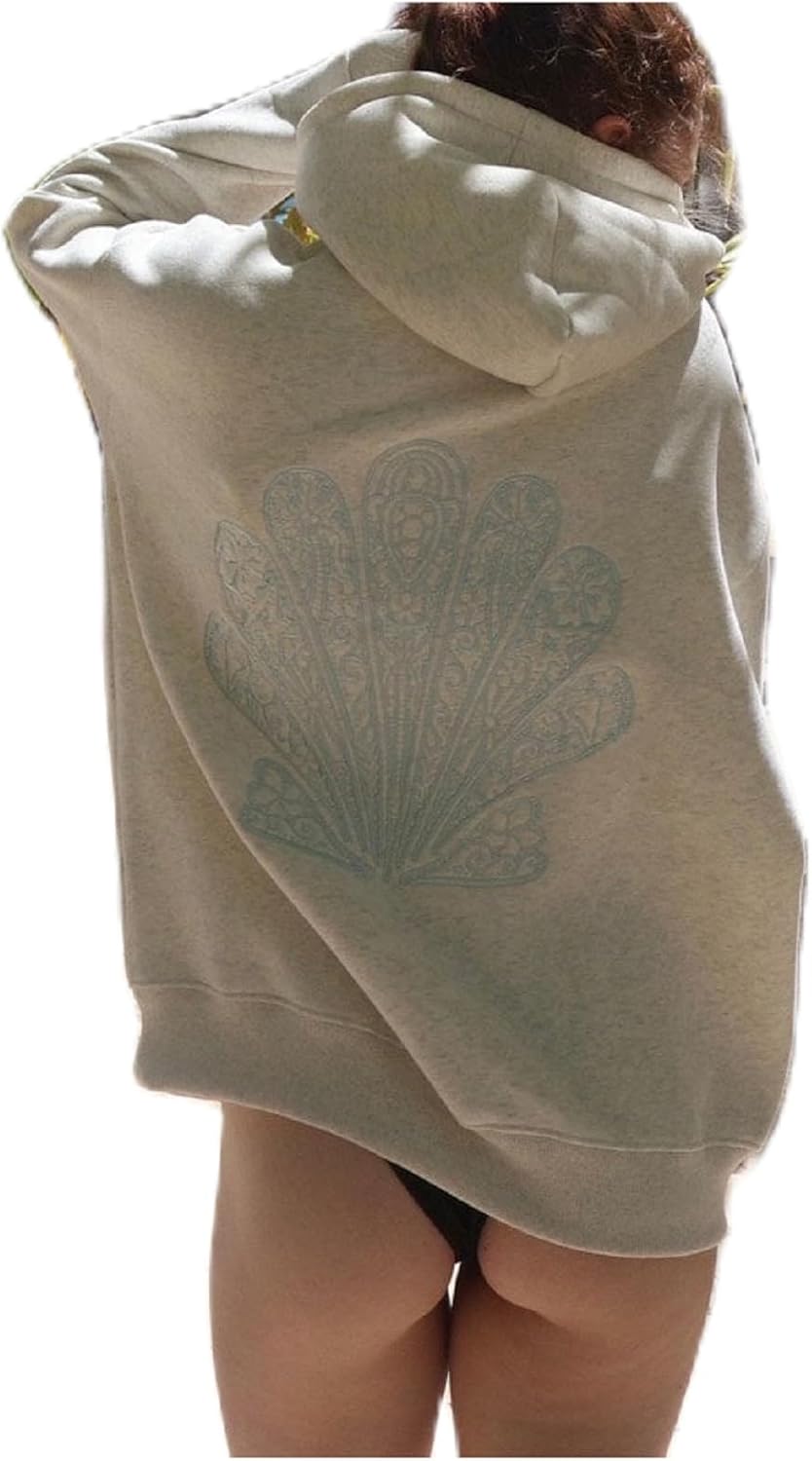 cochineal Preppy Embroidery Floral Hoodie for Teen Girl Women Oversized Hooded Sweatshirt Y2k Vintage Graphic Pullover Top - Image 11