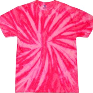 Colortone Short Sleeve Spider Tie Dye T-Shirts for Boys and Girls - Tie Dye T Shirts for Little Kids & Big Kids