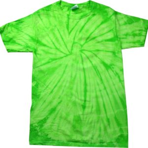 Colortone Spider Tie Dye T-Shirts for Men and Women - Unisex Short Sleeve Tie-Dye T Shirts for Adults