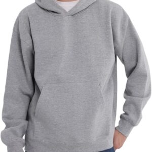 COTTONFACE Men's Pullover Hoodie \u2013 Heavyweight 13oz Box Fit Sweatshirt, Retro Streetwear Style
