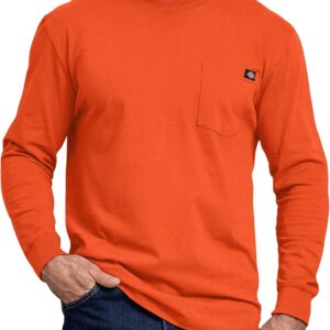 Dickies Men's Big and Tall Long Sleeve Heavyweight Crew Neck