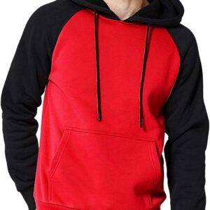 DUOFIER Hoodies for Men Pullover Hooded Sweatshirt with Kange Pocket