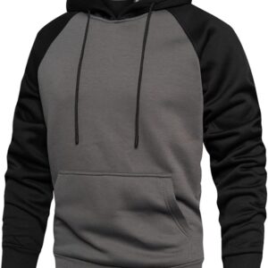 DUOFIER Hoodies for Men Pullover Hooded Sweatshirt with Kange Pocket