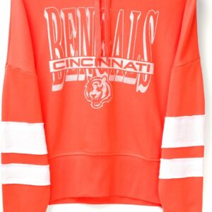Junk Food Clothing Cincinnati Bengals Stripe Hoodie