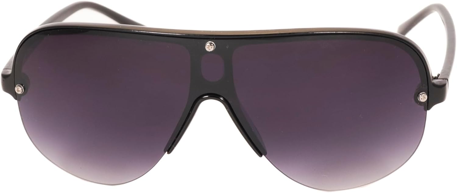 KISS SCARFACE Sunglasses Men Women \u2013 Wraparound Shield Design \u2013 Lightweight Frame with Screw Details \u2013 Sporty & Casual Looks - Image 2