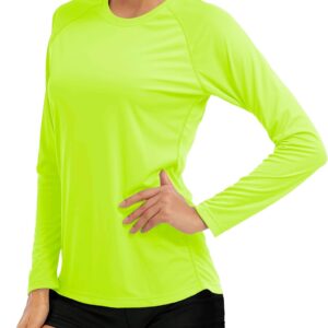 MAGCOMSEN Women's Long Sleeve Shirts UPF 50+ Sun Protection Shirts for Hiking Fishing Workout Rash Guard