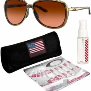 Oakley OO4129 SPLIT TIME - Polarized\/Non-Polarized - Pilot Sunglasses with Official Eyewear Kit Bundle
