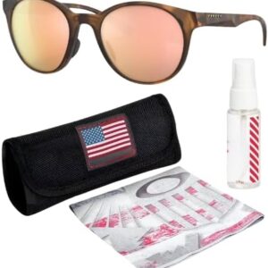 Oakley OO9474 SPINDRIFT - PRIZM lens, Non-Polarized Round Shape Sunglasses with Official Eyewear Kit Bundle