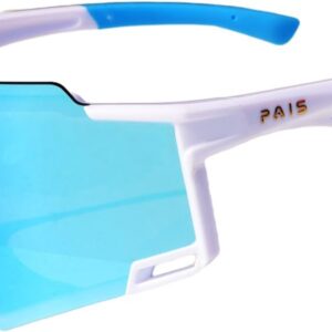 PAIS Sports Sunglasses Man Women UV400 Lens, Modern Lightweight Design for Running Cycling Fishing Camping Baseball Outdoor
