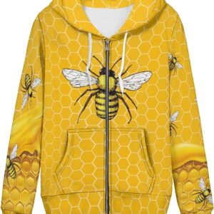 POLERO Jamaica Flag Hoodies for Women Zip-Up Hoodie Sweatshirt with Pocket for Casual Fall Hoody Shirts XS-5XL Sizes