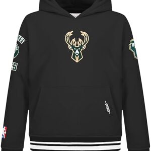 Pro Standard Boys' Big NBA Retro Classics Ribbed Fleece Pullover Hoodie