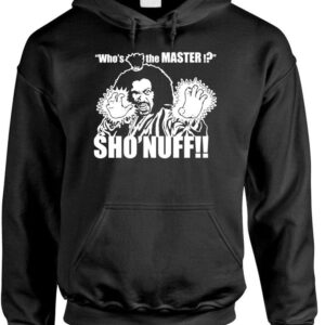 SHO' NUFF - retro 80s movie martial arts - Mens Pullover Hoodie