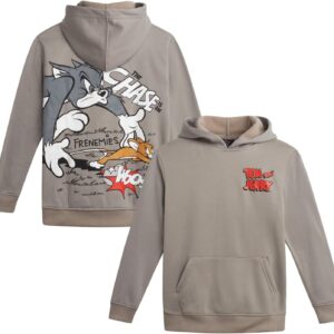 Southpole Boys Hoodie - Looney Tunes Bugs Bunny & Tom and Jerry Graphic Pullover Sweatshirts - Hoodies for Boys (Sizes 8\u201320)