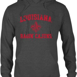 Sport Your Gear Officially Licensed NCAA Distressed Retro Pullover Hoodie Sweatshirt Game Day Spirit Wear Fan Gear Apparel
