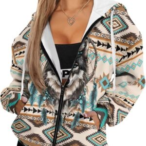 Srengjodk Southwestern Clothes Native American Clothing Aztec Sweatshirt Women Aztec Clothing Xs-4xl
