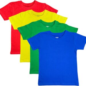 Studio 3 Boys' Four-Pack Assorted Color T-Shirts