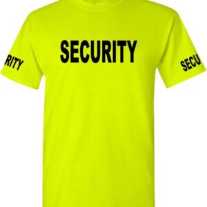 The Goozler v2 Security - Event Duty Staff - Adult Unisex Safety Green