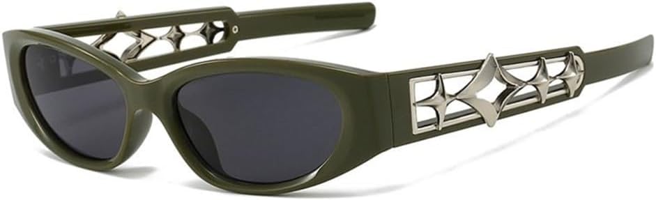 TYUVIVO Small Frame Cat Eye Sunglasses Women Luxury Sun Glasses Men Futuristic Sunglass Star Shades - Image 13