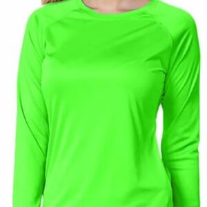 Women's Active T Shirts Long Sleeve Rashguard Sun Protection Cool Dry Fit Swim Running Shirts for Women