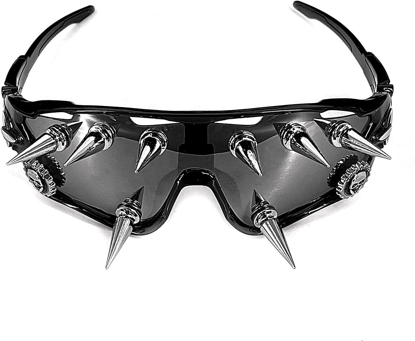 XIXTUT Laser Welding Cyber Spike Glasses Men Women Biker Cosplay Halloween Sunglasses - Image 6